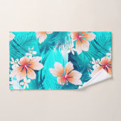 Hibiscus bloemen op het strand bad handdoek (Handdoek)