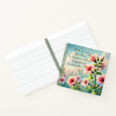 Hibiscus Bloemen & Quote Notitieboek (Binnen)