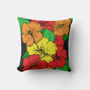 Hibiscus Bloemen ROY Kussen