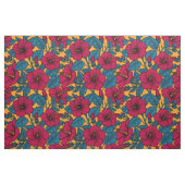 Hibiscus bloemen stof (Yard (91,4 cm))