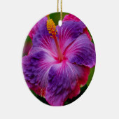 Hibiscus bloemenkeramisch Ornament (Rechts)