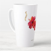 Hibiscus Bloemschikking – Tropisch Latte Mok (Linkerhoek)