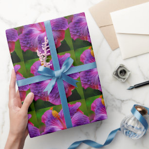 Hibiscus Bloemverpakking Papier