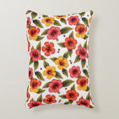 Hibiscus Bloom Bliss Accent Kussen (Voorkant(Verticaal))