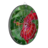 Hibiscus Blossom Dartbord (Voorkant Links)