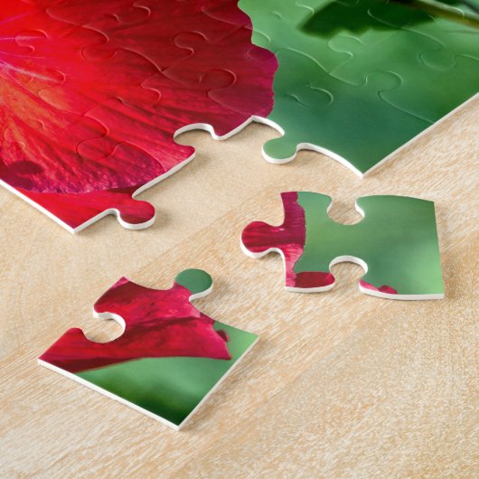 Hibiscus Blossom Legpuzzel (Zijkant)