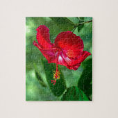 Hibiscus Blossom Legpuzzel (Verticaal)