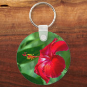 Hibiscus Blossom Sleutelhanger (Voorkant)