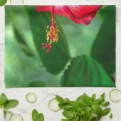 Hibiscus Blossom Theedoek (Gevouwen)