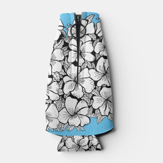 Hibiscus Bottle Cooler (Achterkant)