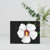 Hibiscus Briefkaart (Staand voorkant)