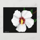 Hibiscus Briefkaart (Voorkant)