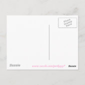 Hibiscus Briefkaart (Achterkant)