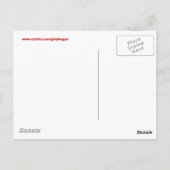 Hibiscus Briefkaart (Achterkant)