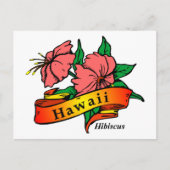 Hibiscus Briefkaart (Voorkant)