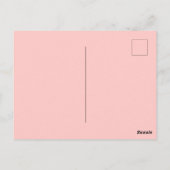  Hibiscus-Briefkaart Briefkaart (Achterkant)