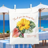 Hibiscus bruiloft Dank u voor tassen Bedankzakje