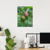 Hibiscus Buds Poster (Thuiskantoor)