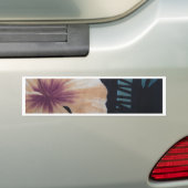hibiscus bumpersticker (Op auto)