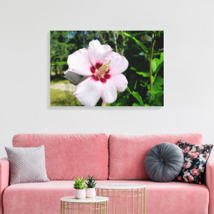 Hibiscus Canvas Afdruk