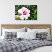 Hibiscus Canvas Afdruk (Insitu (Slaapkamer))