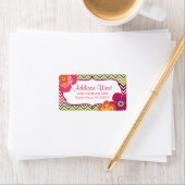 Hibiscus Chevron-labels Etiket (Insitu)