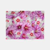 Hibiscus - Chinees Roos ventilator Fleece Deken (Voorkant (Horizontaal))