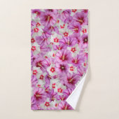 Hibiscus - Chinees Roos ventilator Handdoek (Handdoek)