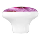 Hibiscus - Chinees Roos ventilator Keramische Knop (Zijkant)