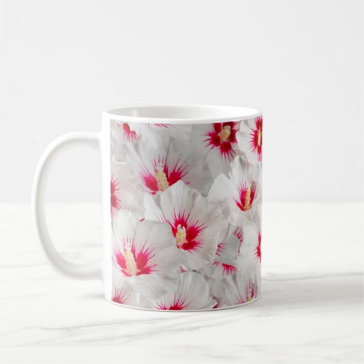 Hibiscus - Chinees Roos ventilator Koffiemok (Links)