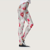 Hibiscus - Chinees Roos ventilator Leggings (Rechts)