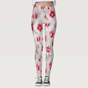 Hibiscus - Chinees Roos ventilator Leggings