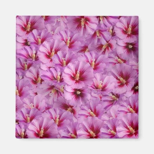Hibiscus - Chinees Roos ventilator Magneet (Voorkant)