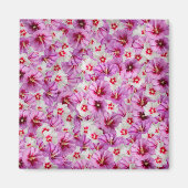 Hibiscus - Chinees Roos ventilator Magneet (Voorkant)