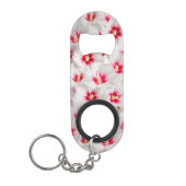Hibiscus - Chinees Roos ventilator Mini Flessenopener (Voorkant)