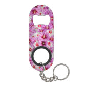 Hibiscus - Chinees Roos ventilator Mini Flessenopener (Achterkant)