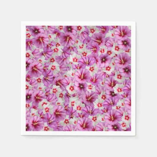 Hibiscus - Chinees Roos ventilator Servet (Voorkant)