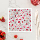 Hibiscus - Chinees Roos ventilator Servet (Insitu)