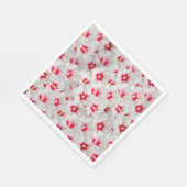 Hibiscus - Chinees Roos ventilator Servet (Hoek)
