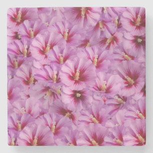 Hibiscus - Chinees Roos ventilator Stenen Onderzetter
