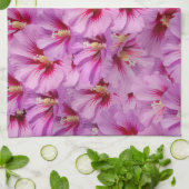 Hibiscus - Chinees Roos ventilator Theedoek (Gevouwen)