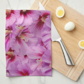 Hibiscus - Chinees Roos ventilator Theedoek (Quarter Fold)