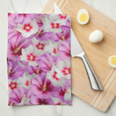 Hibiscus - Chinees Roos ventilator Theedoek (Quarter Fold)