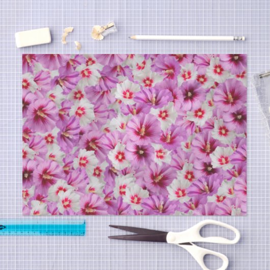 Hibiscus - Chinees Roos ventilator Tissuepapier (Craft)