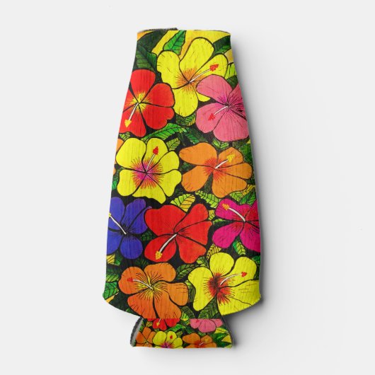 Hibiscus Color Bottle Cooler (Voorkant)