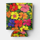 Hibiscus Color Koelbox Blikjeskoeler (Voorkant)