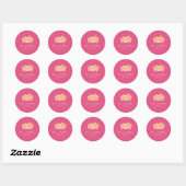 Hibiscus Delight Voor Stickers - Azalea - (Vel)