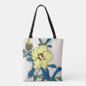 Hibiscus door Kōno Bairei Tote Bag (Achterkant)