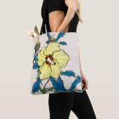 Hibiscus door Kōno Bairei Tote Bag (Dichtbij)