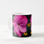 Hibiscus en bloementuinvrienden koffiemok (Voorkant links)